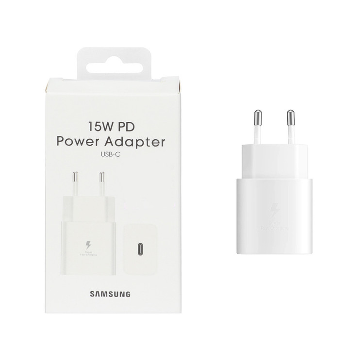 شارژر اورجینال Samsung 15W دو پین فول آی سی