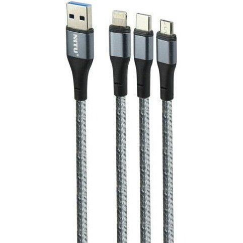 کابل 3سر 3in1 سوپر فست شارژ نیتو NITU NC124