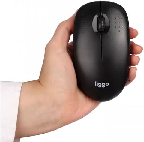 کیبورد و ماوس بی سیم Liggo مدل KW807