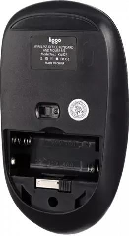 کیبورد و ماوس بی سیم Liggo مدل KW807