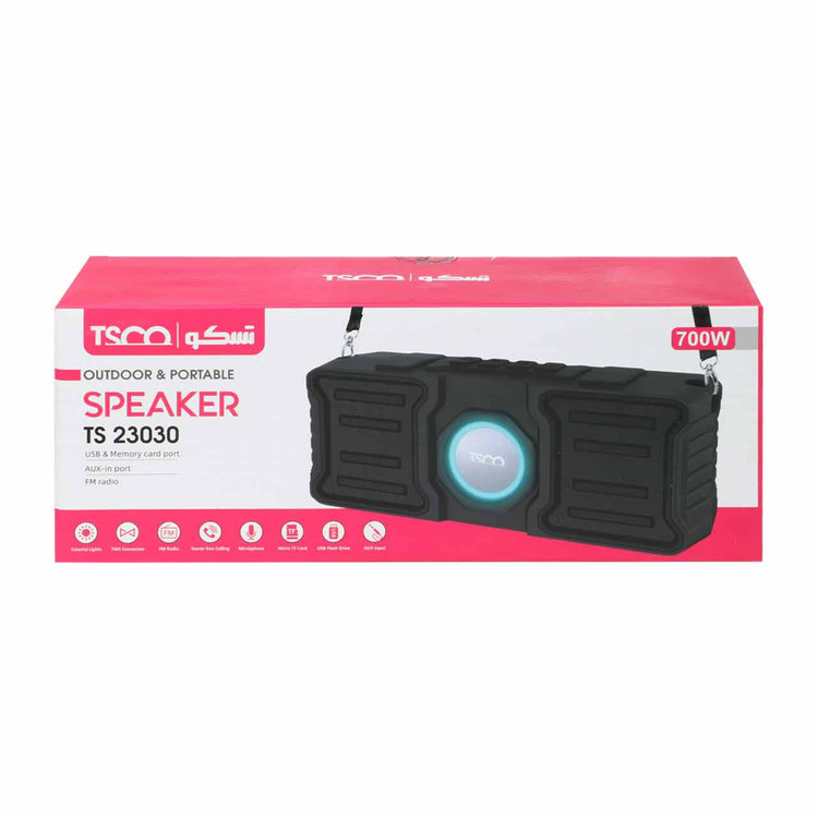 اسپیکر بلوتوثی قابل حمل تسکو مدل TS 23030