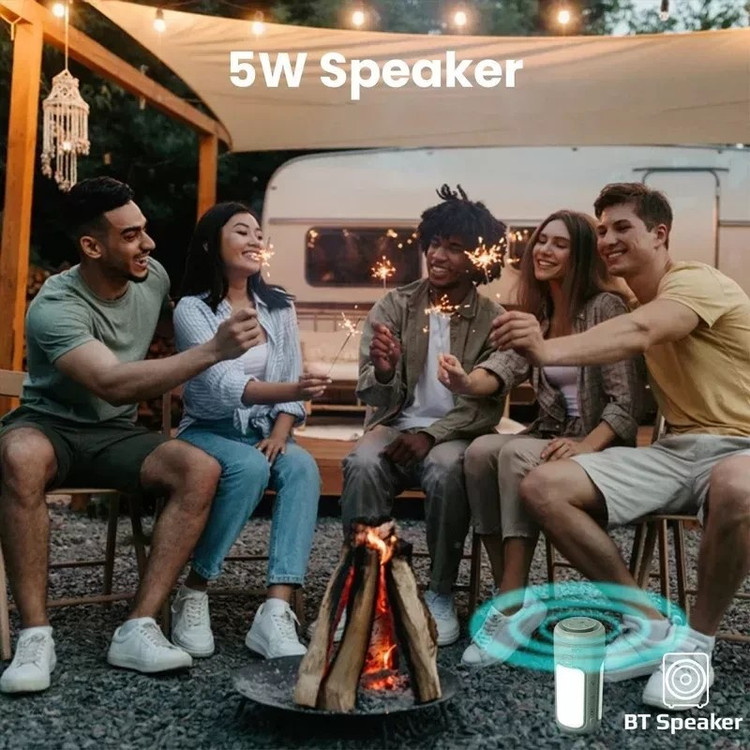 پاوربانک Promate 12W 6000mAh مدل CampMate-4 (چراغ قوه و چراغ اضطراری)