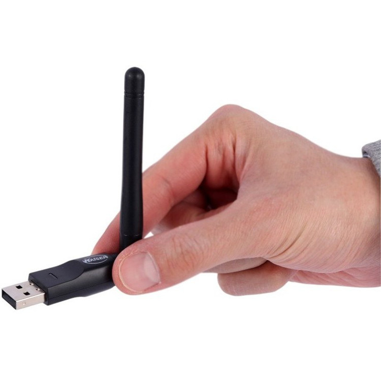 کارت شبکه USB آنتن دار برند KAISER مدل K-900