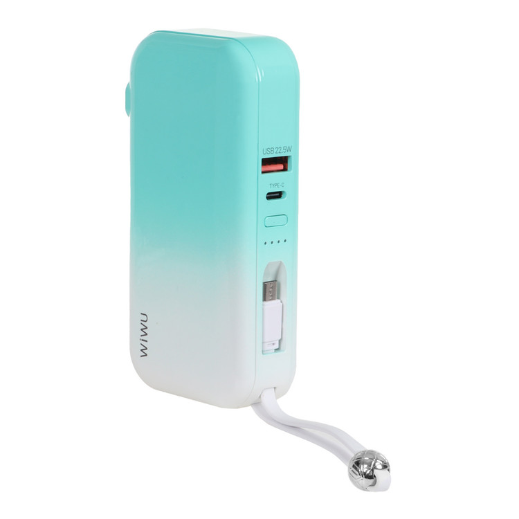 پاوربانک (PD و فست شارژ) Wiwu 22.5W 10000mAh مدل JC-23