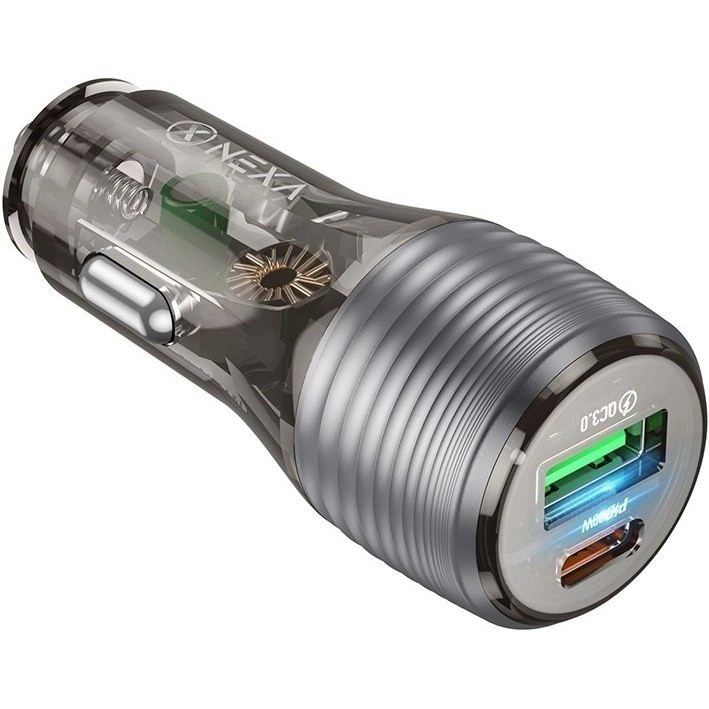 شارژر فندکی نکسا مدل R230 توان ۴۸ وات دو پورت