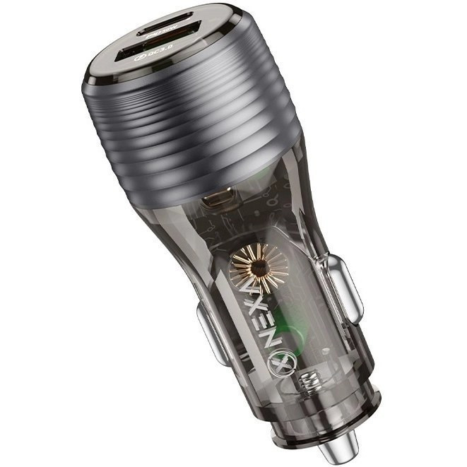 شارژر فندکی نکسا مدل R230 توان ۴۸ وات دو پورت