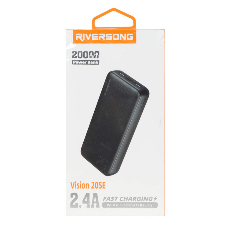پاوربانک ریورسانگ مدل VISION 20SE PB80 ظرفیت 20000 میلی آمپر ساعت