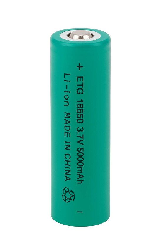 باتری لیتیوم استوانه ای Art 18650 5000mAh (نوک دار) ETG