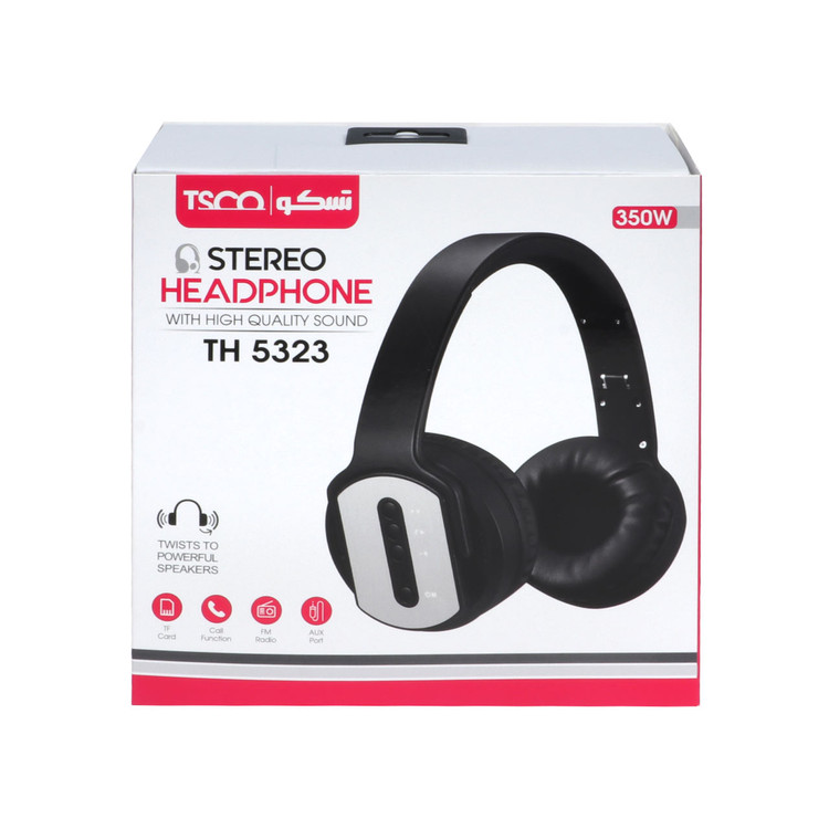 هدفون بی سیم تسکو TH5323 با قابلیت اسپیکر شدن