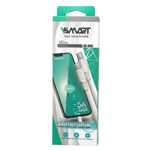 کابل شارژ Type-C به Type-C وی اسمارت VSMART VS600
