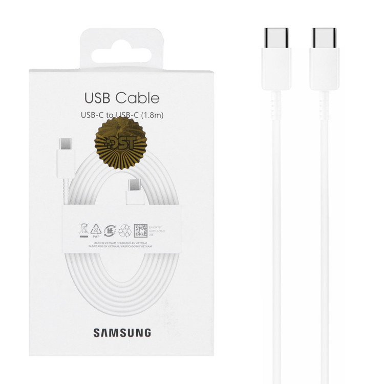 کابل شارژ 1.8 متری فست و Samsung Type-C to Type PD مدل EP-DW767 45W - - DST vietnam