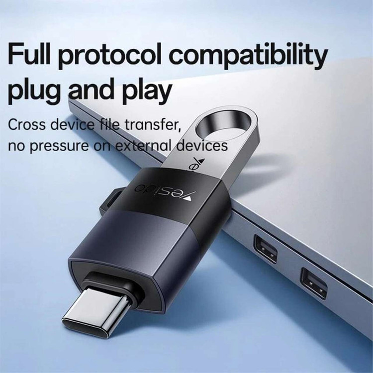 تبدیل USB3.0 OTG به تایپ سی یسیدو GS31