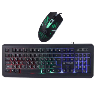 ماوس و کیبورد سیمی گیمینگ XP12300