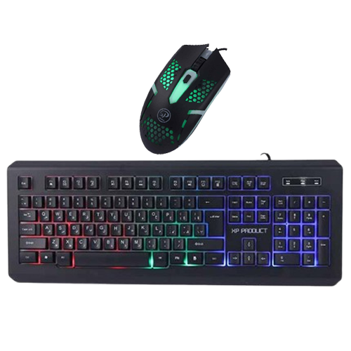 ماوس و کیبورد سیمی گیمینگ XP12300