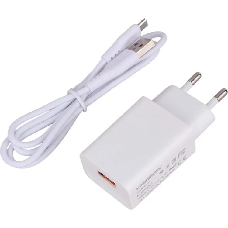 شارژر تایپ سی VDENMENV DC01T 12W