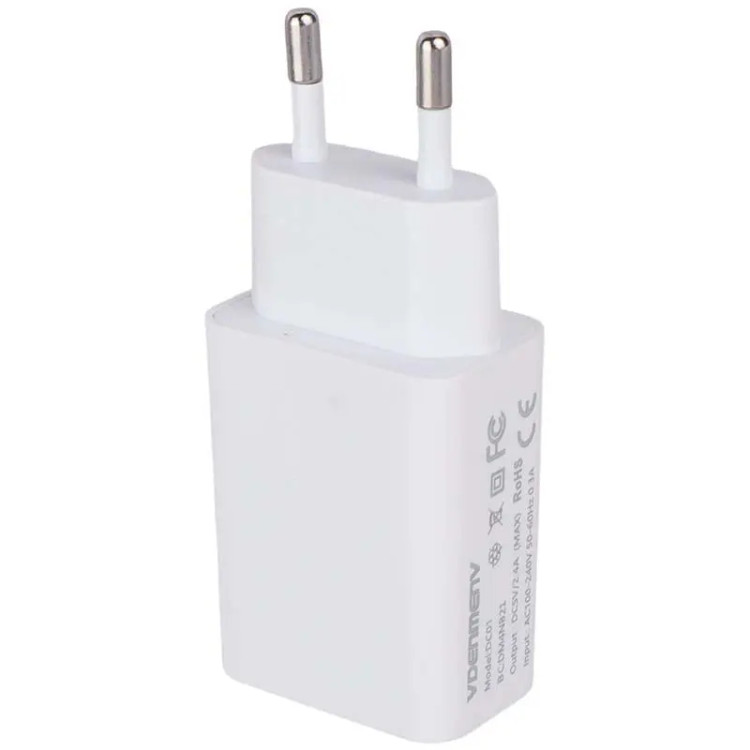 شارژر تایپ سی VDENMENV DC01T 12W
