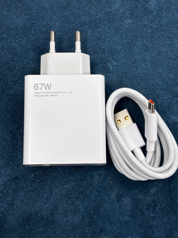 شارژر 67 وات شیائومی همراه با کابل Type-C (سرکارتنی) pmm