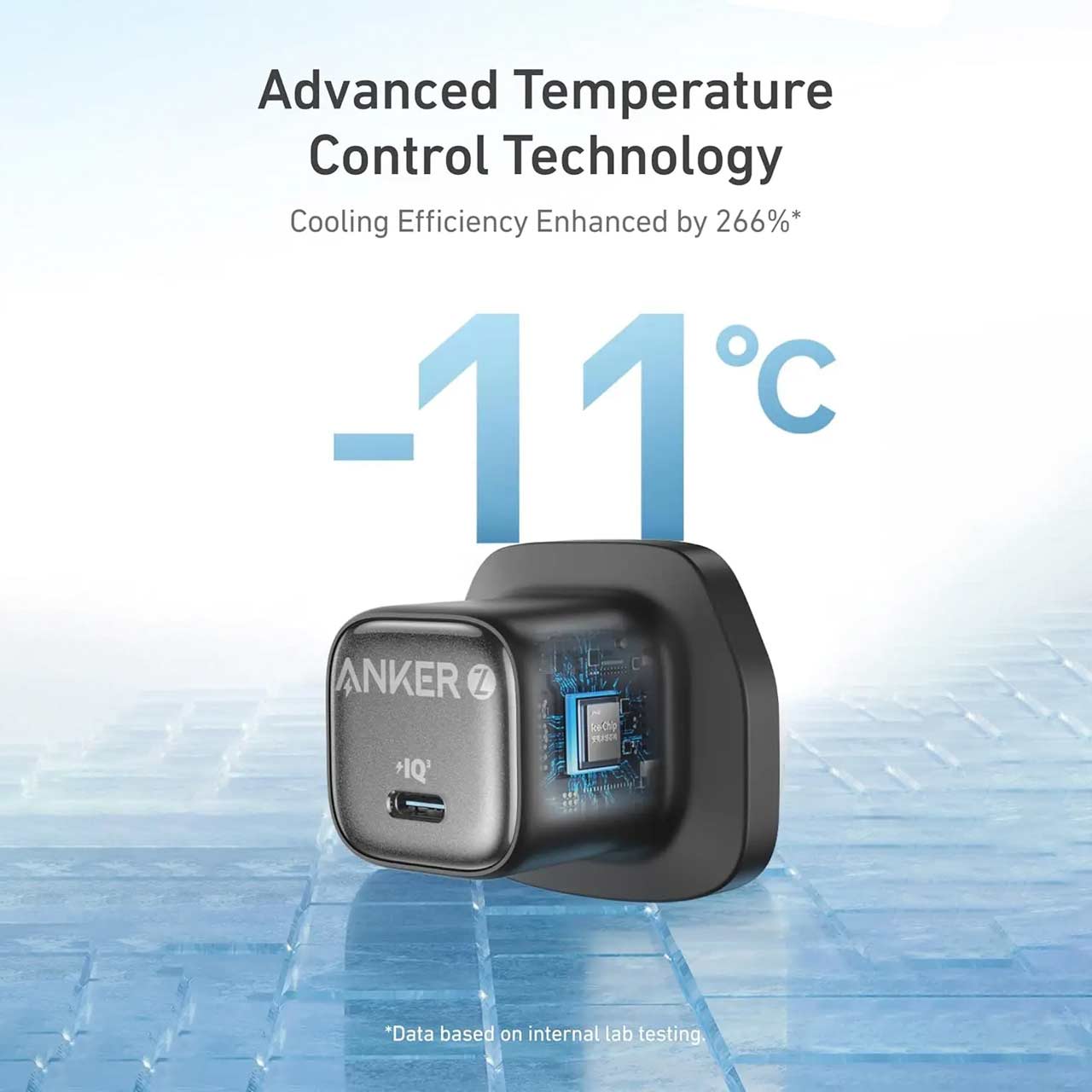شارژر دیواری PD و فست تک پورت ANKER مدل A2698K11 با توان 30W و تکنولوژی IQ3