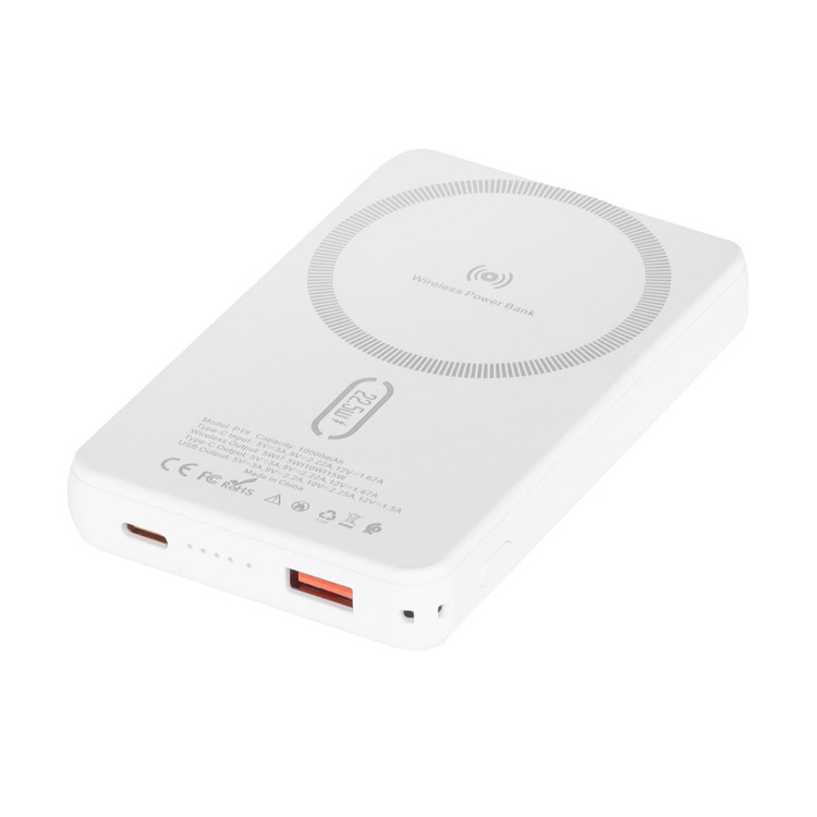 پاوربانک وایرلس سوپر فست شارژ 22.5W مگ سیف VABI 10000mAh مدل P19