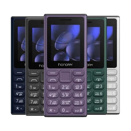 گوشی موبایل Hanofer 105 2024 ظرفیت 32 مگابایت