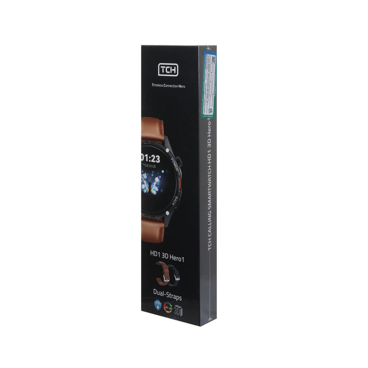 ساعت هوشمند تی سی اچ مدل HD1 3D Hero1 + بند اضافی