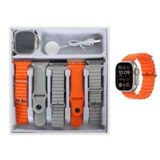 ساعت هوشمند KEQIWEAR به همراه 10 بند KW33 ULTRA 3 (درجه یک)