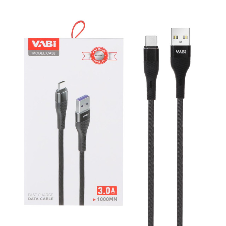 کابل شارژ فست VABI Type-C مدل CA58