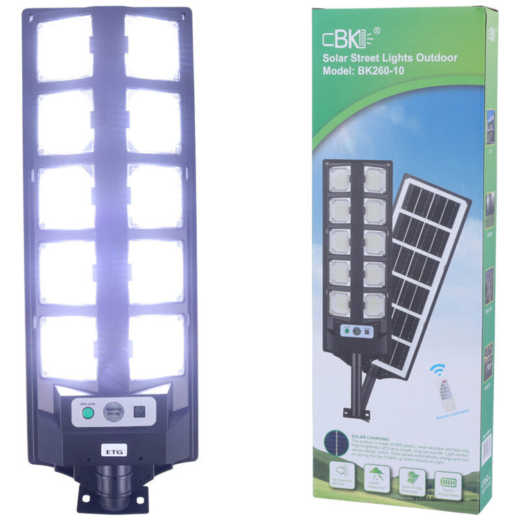 پروژکتور سنسوردار خورشیدی BK BK260-10 + ریموت کنترل