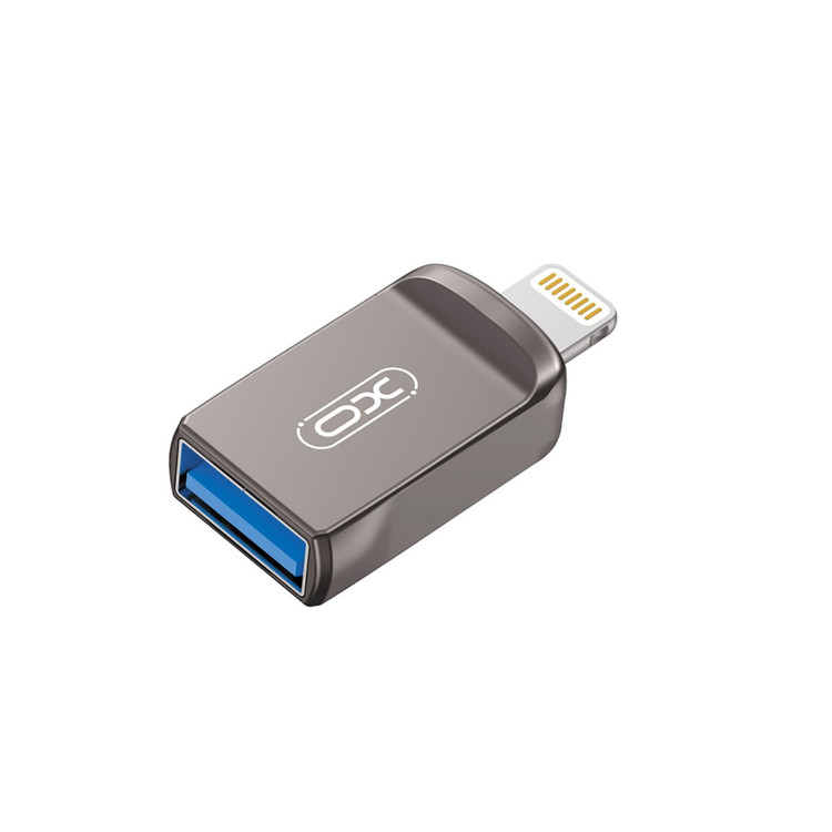 تبدیل otg آیفون XO Lightning To USB مدل XO-NB281A