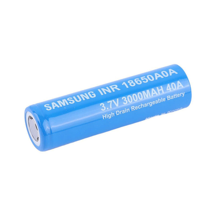 باتری لیتیومی شارژی Samsung 18650 3000mAh (سرتخت ) بسته 2 عددی