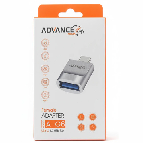 تبدیل otg سرعت بالا ADVANCE AG6Type-C To USB3.0