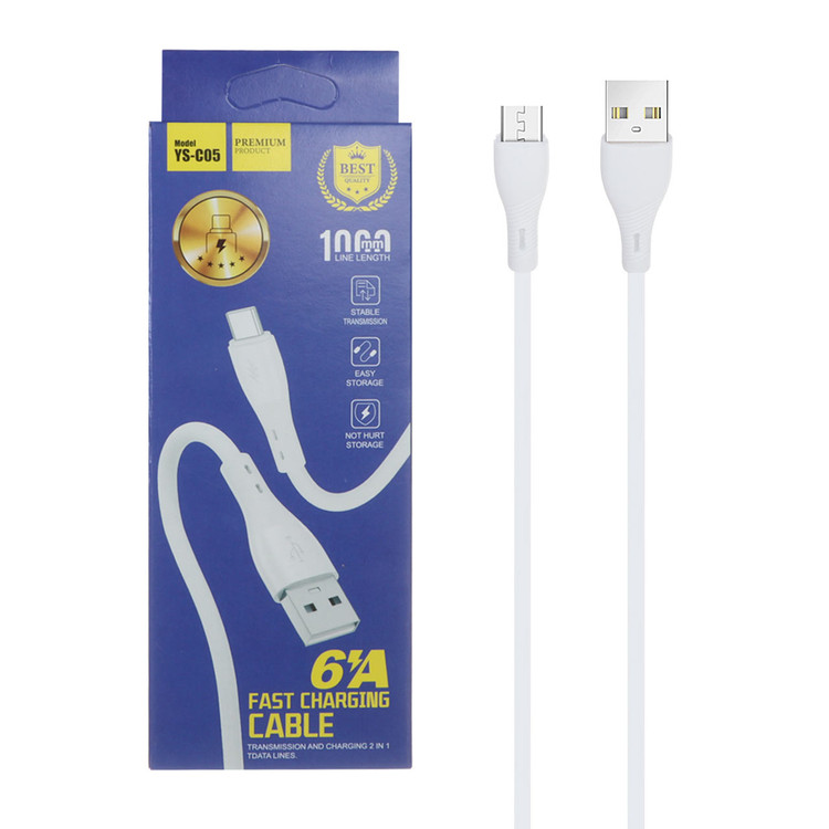 کابل شارژ فست Type-C مدل YS-C05