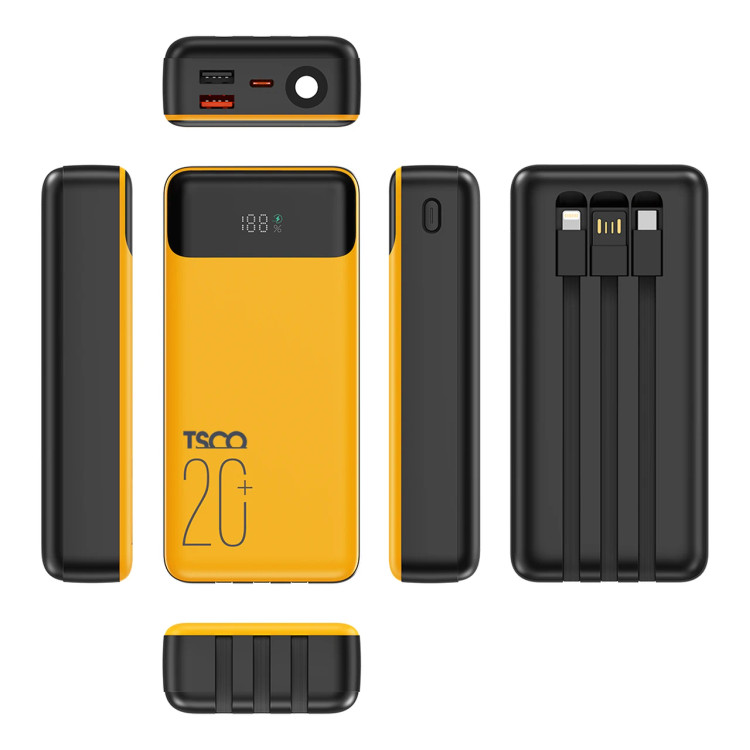 پاوربانک فست شارژ TSCO 20000mAh مدل TP 2001 22.5W
