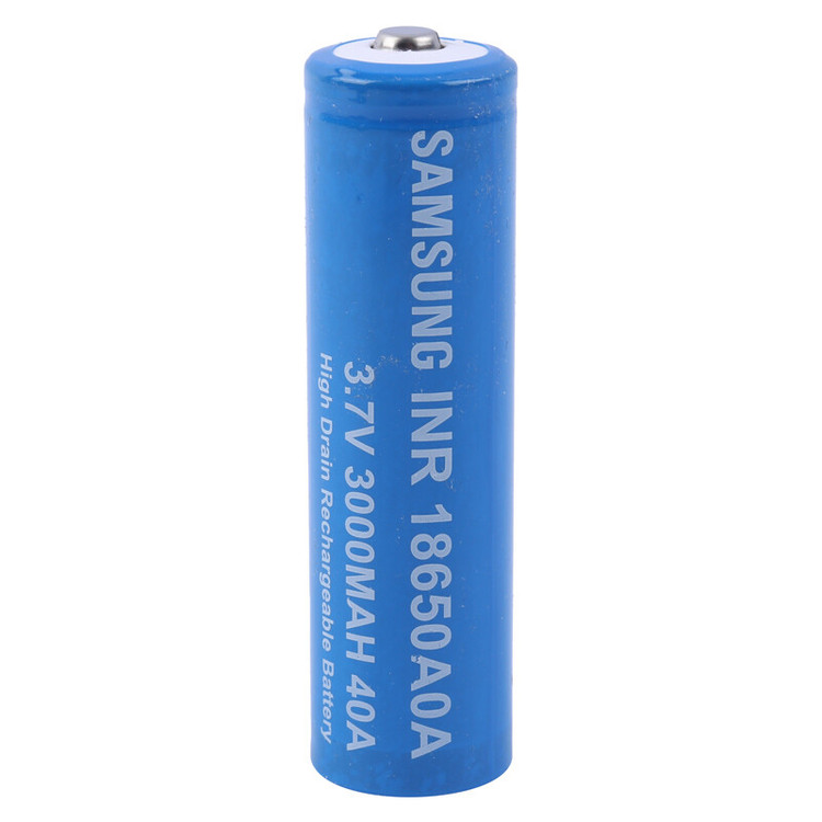 باتری لیتیومی شارژی Samsung 18650 3000mAh (نوک دار) بسته 2 عددی