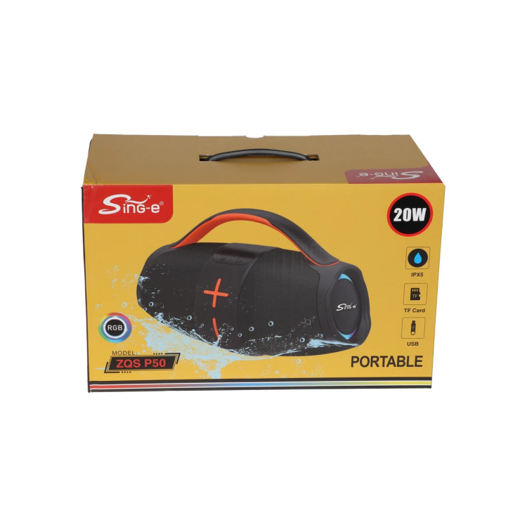 اسپیکر بی سیم Sing-e ضد آب مدل ZQS P50 (اصلی با کیفیت)