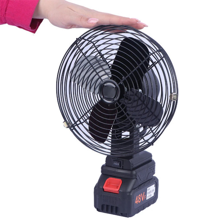 پنکه رومیزی شارژی نکست نوا ZL-8 (اصلی) پره فلزی_باتری 10 سلولی