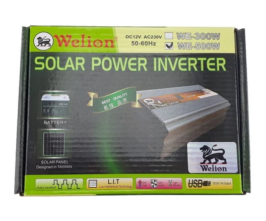 اینورتر (مبدل برق خودرو) ویلیون مدل Green-500W