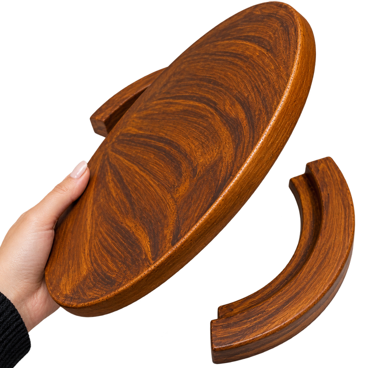 سینی دکوراتیو طرح چوب