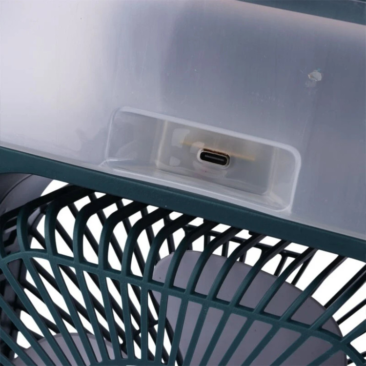 پنکه رومیزی شارژی مه پاش Air Cooler Fan مدل Air Cooler Fan