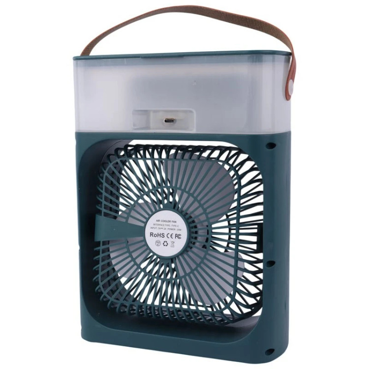 پنکه رومیزی شارژی مه پاش Air Cooler Fan مدل Air Cooler Fan