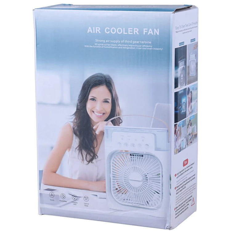 پنکه رومیزی شارژی مه پاش Air Cooler Fan مدل Air Cooler Fan