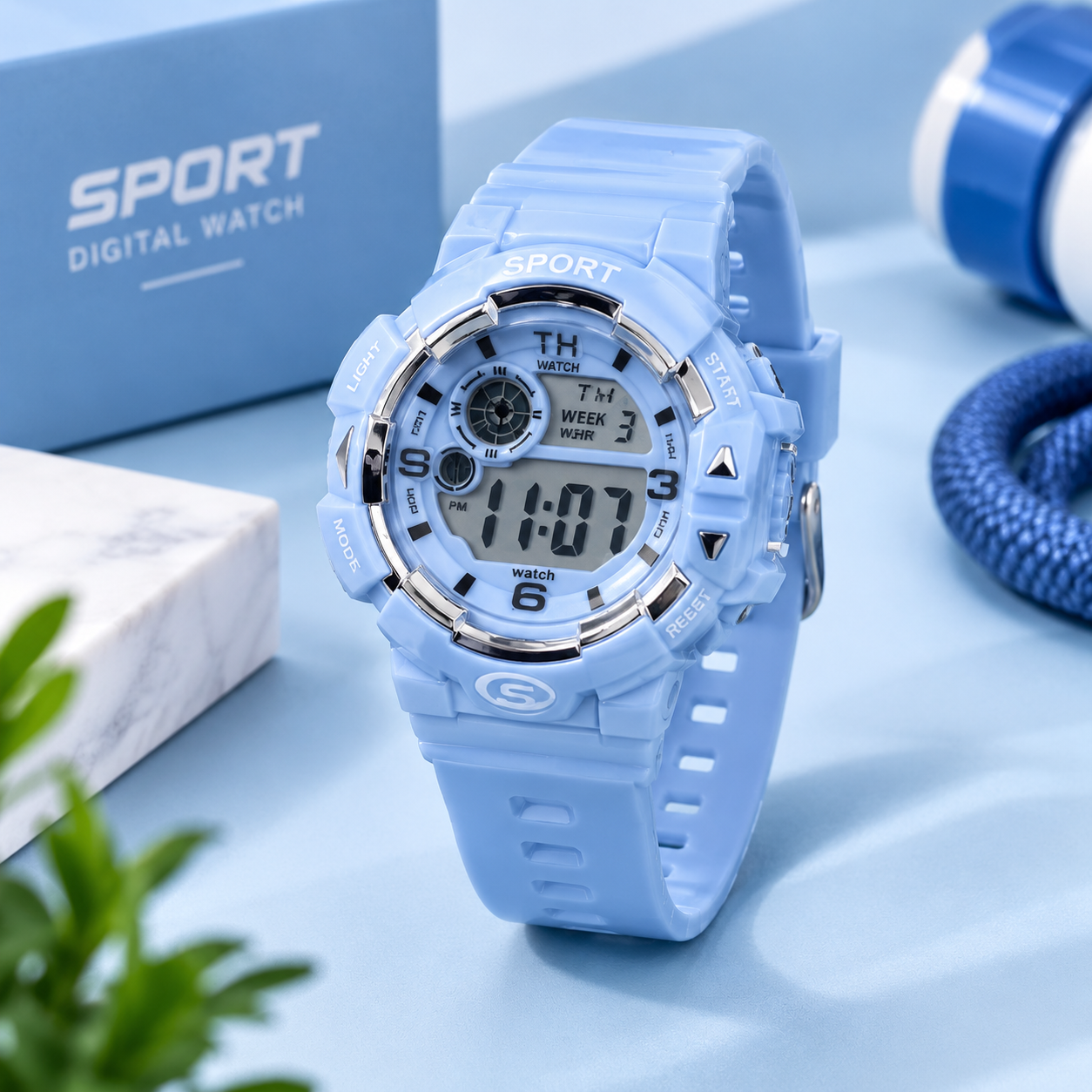 ساعت دیجیتال  مردانه و پسرانه مدل SPORT طرح جی شاک