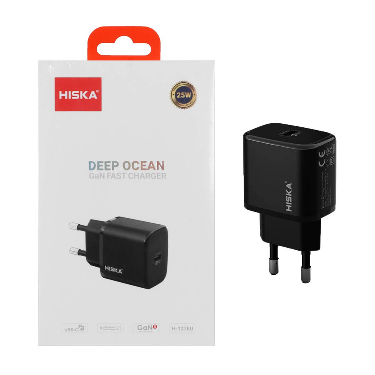 شارژر دیواری 25 وات هیسکا HISKA مدل H-127EU