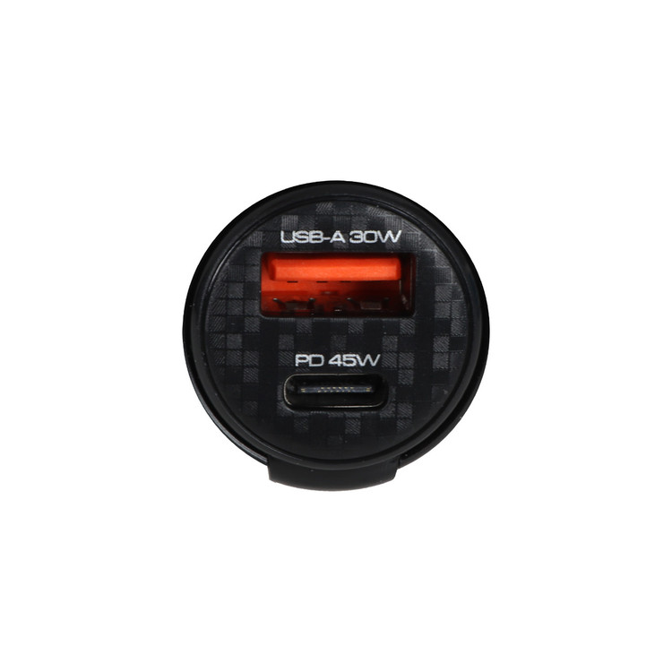 شارژر فندکی فست و PD دو پورت VIPLATINA مدل VK24 75W- اصلی