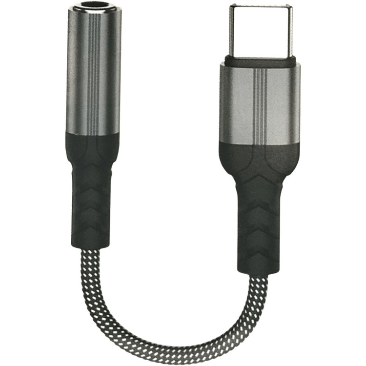 تبدیل تایپ سی type-c به جک 3.5 میلیمتر صدا مدل GJ-009