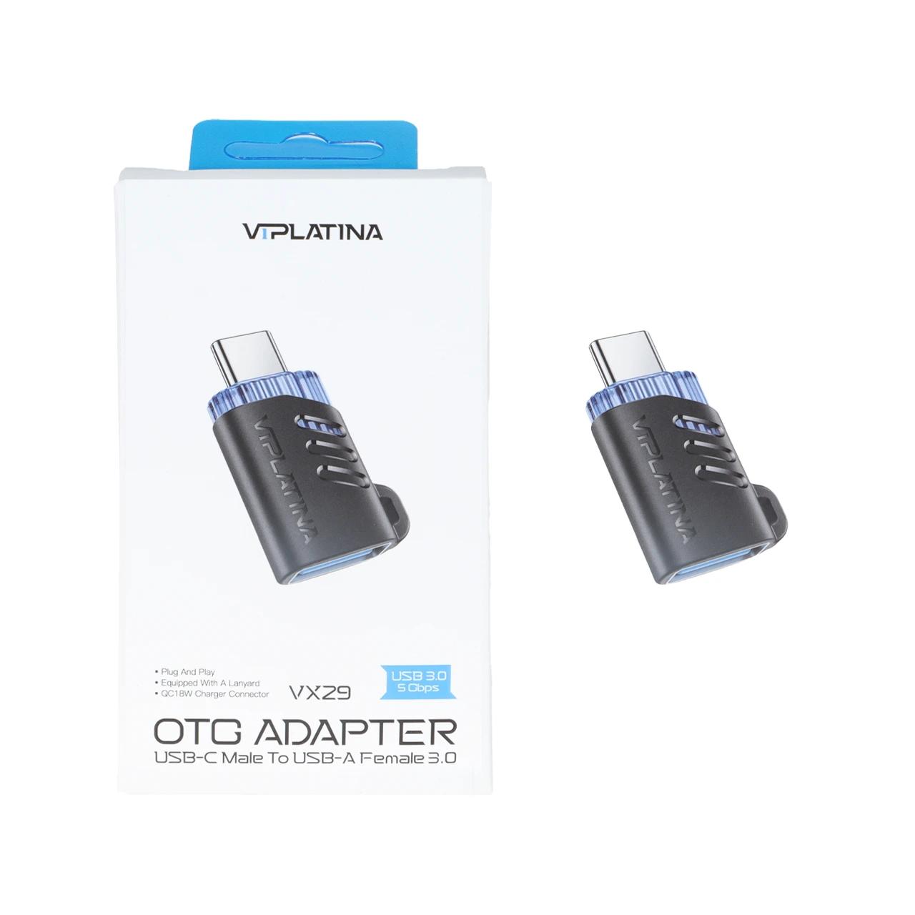 otg تبدیل VIPLATINA USB To Type-C   مدل VX29