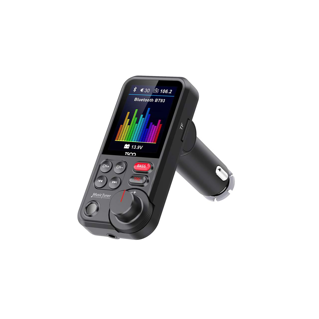 شارژر فندکی  و پخش کننده FM بلوتوث Tsco مدل BFM 2220