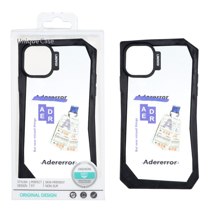 قاب Lindved شفاف طرح دار Apple iPhone 13 / iPhone 14