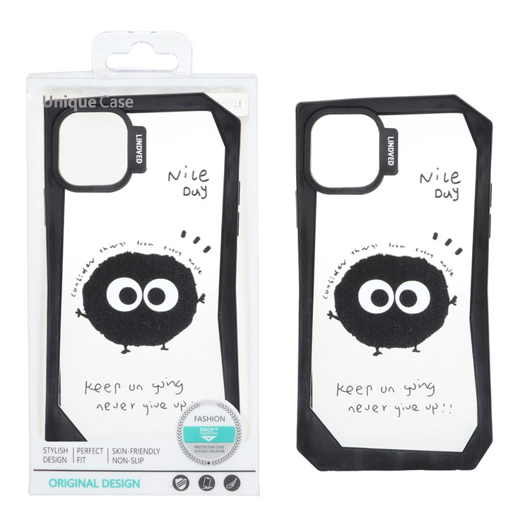قاب Lindved شفاف طرح دار Apple iPhone 13 / iPhone 14