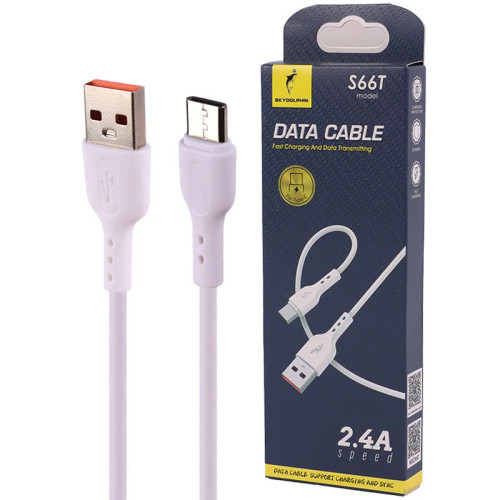 کابل شارژ فست اسکای دلفین SKY DOLPHIN Type-C مدل S66T
